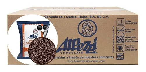 Granillo De Chocolate Semiamargo (oscuro) Alpezzi Caja 10kg