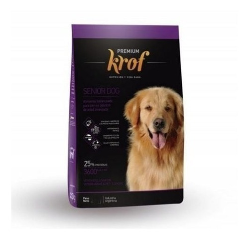 Krof Premium Adulto Senior X 15kg Il Cane Pet Food E.t.pais