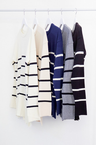 Sweater Nano Rayado Largo #sw2428