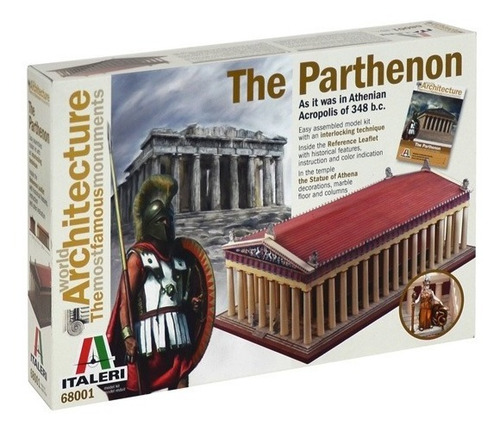 The Parthenon: World Architecture By Italeri # 68001 1/100