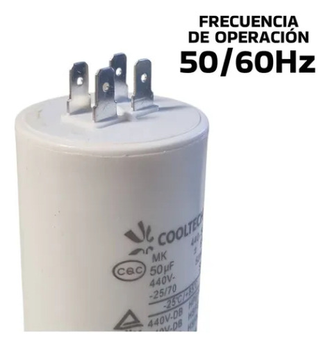 Capacitor 50 Mf Cooltech