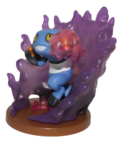 Pokemon Croagunk Nº 453 Com Efeito 3d