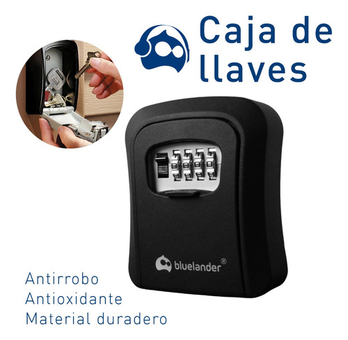 2 Caja Fuerte De Almacenamiento De Llaves Montada Para Pared