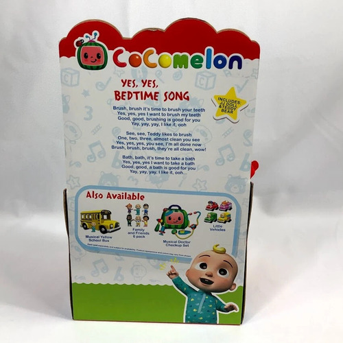 Jazwares Cocomelon Musical Bedtime Jj Muñeca De Niña