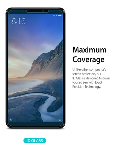 Imagen 4 de 9 de Vidrio Templado Xiaomi Mi Max 3 Ringke Pack X 2 Unidades