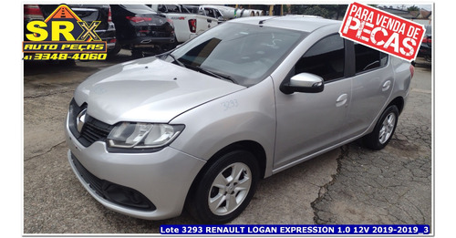 Sucata Renault Logan Expression 1.0 12v 2020