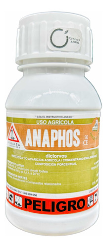 Anaphos 50 Ce Insecticida Acaricida Diclorvos 240 Ml