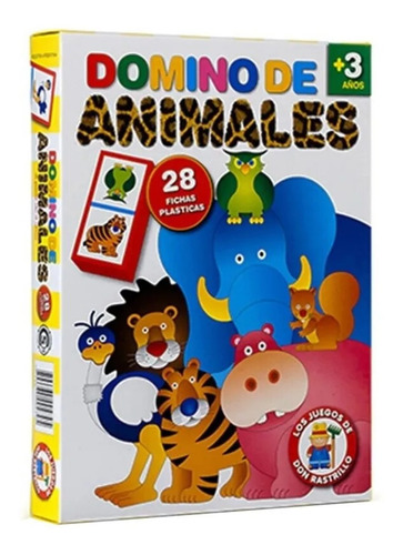 Domino De Animales Infantil Ruibal H200