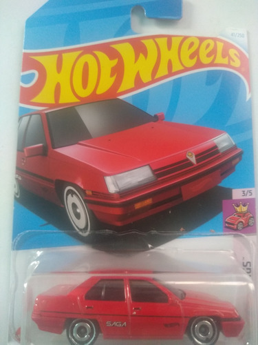 Carrito A Escala El Protón Saga Rojo De Hw Compact Kings