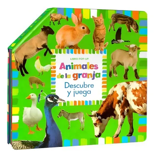 Libro Animales De La Granja Pop Up Editorial Lexus | Mismo precio en cuotas