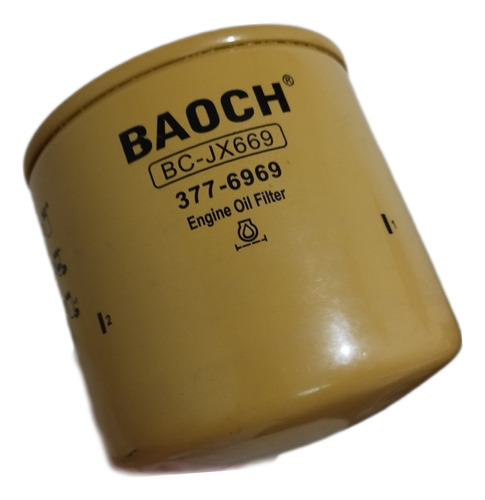 Filtro De Aceite Baoch 377-6969 Para Caterpillar 