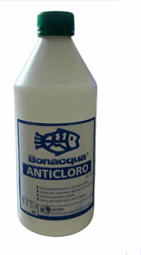 Anticloro Bonacqua X 500cc Acuario Agua Pecera
