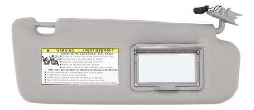 R Visera Solar Assy Grey Con Bloqueo De Rayos Uv