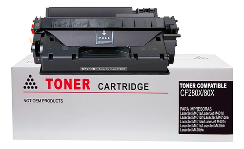 Toner Generico Cf280x Negro Para Laserjet M425dn/m401dw