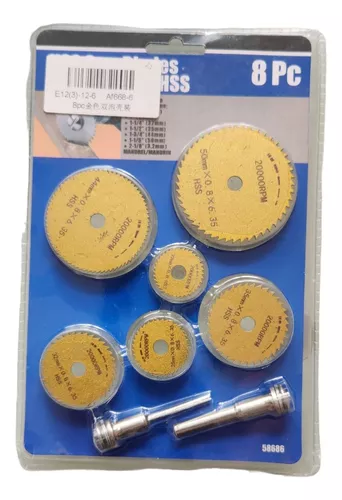 Kit De Lijado Sanding Pad De 2 Pulgadas Con 60 Lijas Base Mandril P/dremel,  Mototool, Taladro, Rectificador. E