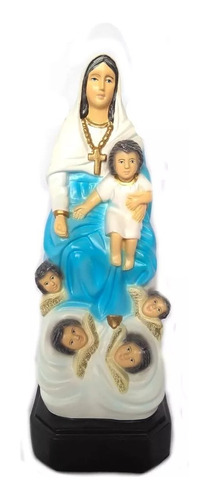 Imagem De Nossa Senhora Consoladora 19 Cm Consolata Cor Pintura a mão