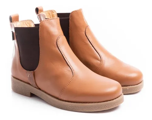 Botas De Mujer Botitas Cuero Livianas C modas Timothea