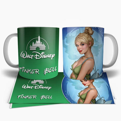 Tinker Bell Campanita Peter Pan Taza Tu Propio Estilo