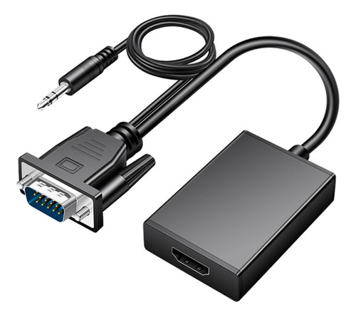 Cable Adaptador Vga A Hdmi Compatible Con Convertidor Pc Hdt