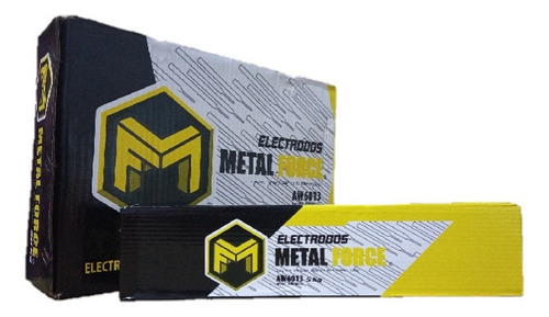 Electrodos 6013 1/8 Metal Force (paquete 5kg)