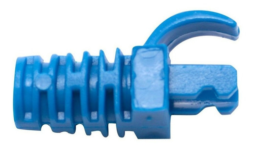 100 Peças Capa Protetora Snap In Para Rj45 Cor Cor Azul