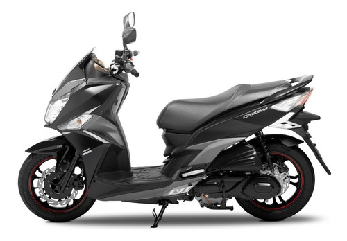 Imagem 1 de 15 de Cruisym 150 0km Preta Lançamento Dafra 2022
