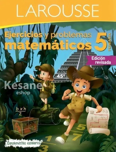 Ejercicios Y Problemas Matematicos Libro 5o Primaria Quinto