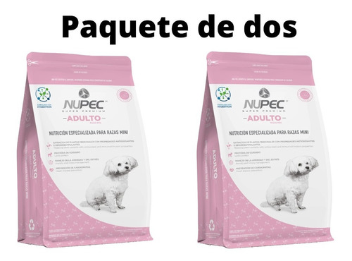 Nupec Raza Mini Adulto Perro 2 Kg Cordero Envío Gratis 