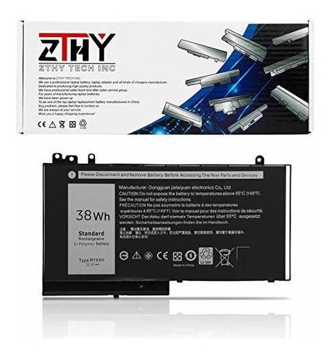 Zthy Nueva Bateria Ryxxh Para Dell Latitude 12 5000 E5250 (p