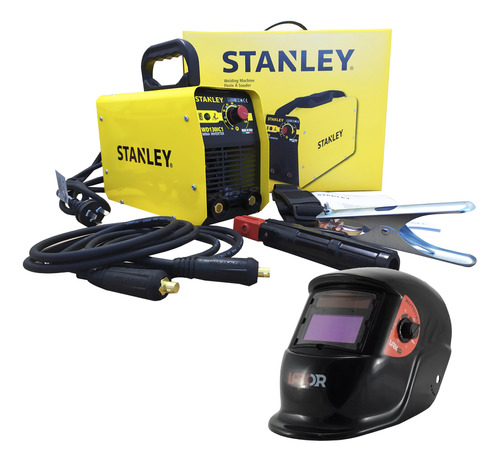 Soldadora Stanley Wd130ic1 Inverter 130a Italiana + Mascara