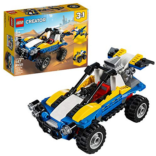 Kit De Construcción 3 En 1 De Lego Creator Dune Buggy 31087