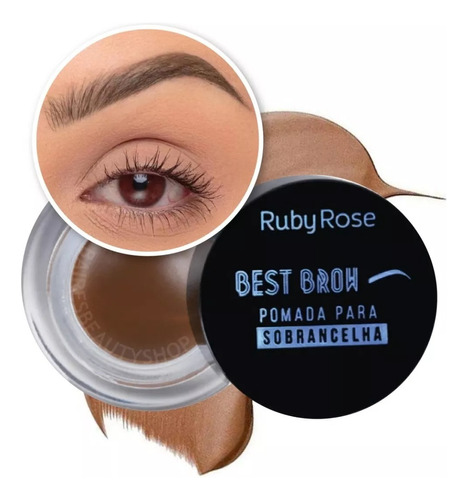 Pomada Para Cejas Best Brow Ruby Rose Maquillaje