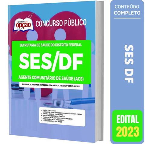 Apostila Ses Df - Agente Comunitário De Saúde - Acs