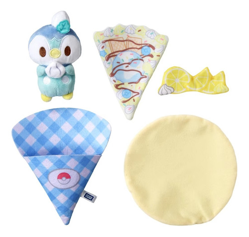 Pokemon Peluche Original Poke Peace Crepe Piplup Takara Tomy