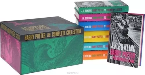 Harry Potter Set: Adult Edition: Rowling, J. K.: 9781408868379: :  Books