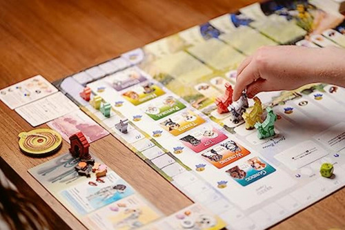 Birdwood Games: Dog Park Juego De Mesa Impulsado Por Cartas