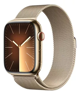 Apple Watch Serie 9 45mm Gps+cellular Stainless Milanese Loo