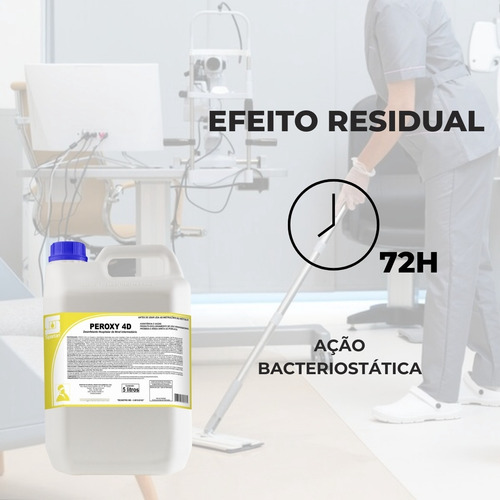 Detergente Desinfetante Hospitalar Peroxy 4d 5 Lt Spartan
