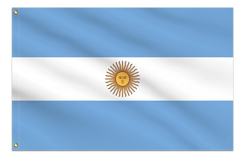 Bandera De Argentina 90*150 Cm Para Juegos De Futbol Fiesta