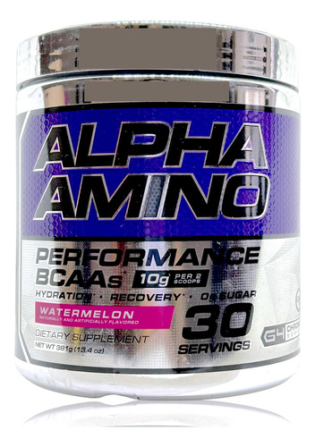 Alphaamino Bcaa's 30 Servicios Sandia Cellucor.