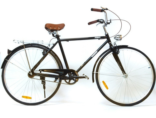 Bicicleta De Paseo Rodado 28 Randers Aluminio Negro Vintage