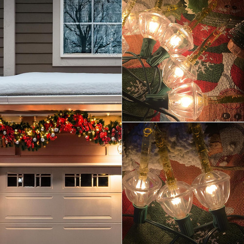 Luces De Burbujas De Navidad Romasaty, Luces De Cuerda De De