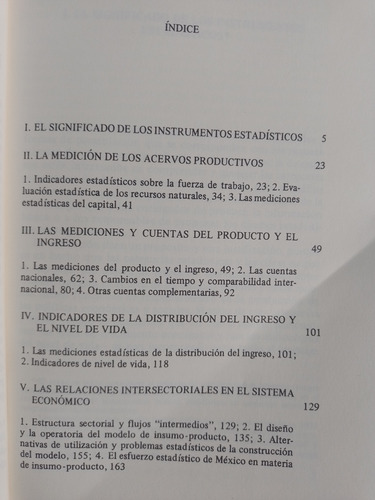 Los Instrumentos Estadísticos Del Análisis Económico