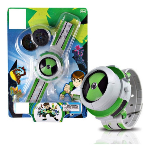 Reloj De Proyección Para Niños Ben 10 Omnitrix Brinquedo Glo