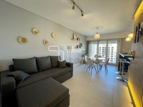 Imagen 5 de 30 de Tour Virtual Departamento Venta 2 Ambientes Reciclado Con Balcón Corrido ~ Macrocentro Mar Del Plata