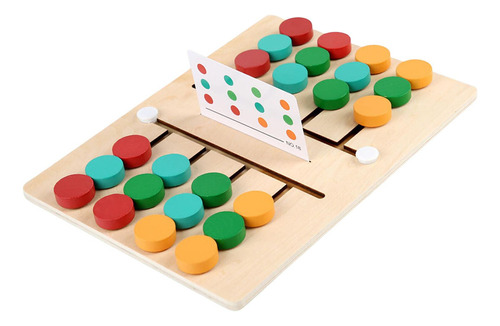 Juego De Mesa De Madera Montessori  Juguete Educativo De