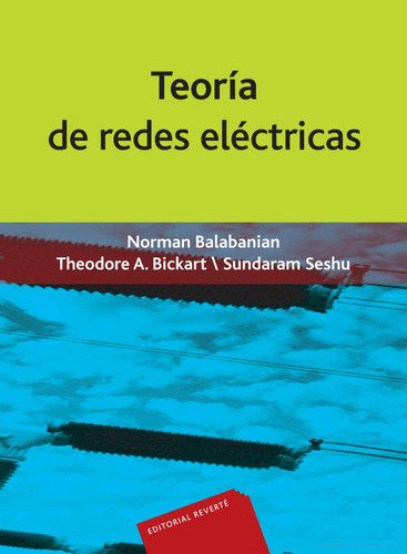  Teoría De Redes Eléctricas  Norman Balabanian 