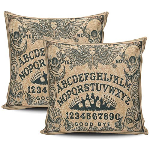 Fundas De Almohada Decoración Del Hogar Ouija Board Pe...