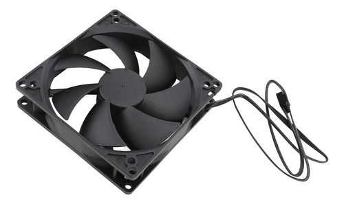 Ventilador Pwm Case De 100 Mm Con Doble Bola, Temperatura In