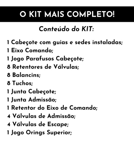 Cabeçote Novo P/ Voyage 1.6 8v Power Ea111 2004 A 2018